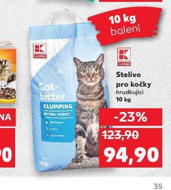Kaufland Stelivo pro kočky nabídka