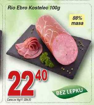 Hruška Kostelecké uzeniny rio ebro 100g nabídka