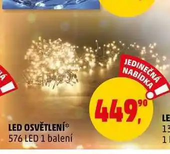 Led osvětlení, 576 led