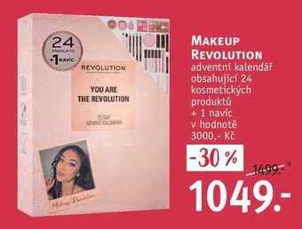 Rossmann Makeup revolution adventní kalendář nabídka