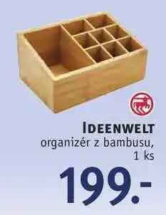 Rossmann Ideenwelt organizér z bambusu nabídka
