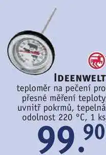 Rossmann Ideenwelt teploměr na pečení nabídka