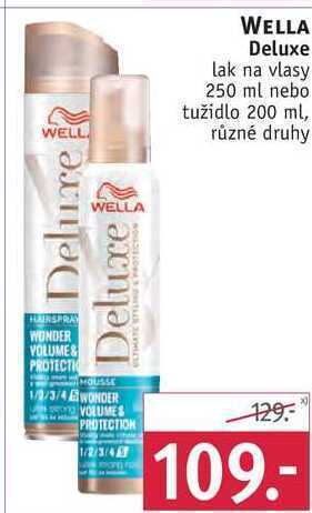 Rossmann Wella deluxe lak na vlasy, 250 ml nabídka