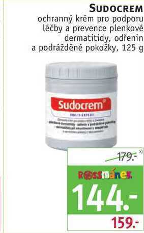 Rossmann Sudocrem ochranný krém, 125 g nabídka