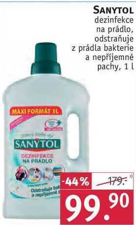 Rossmann Sanytol dezinfekce na prádlo, 1 l nabídka