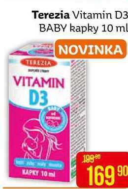 Teta Terezia vitamin d3 baby kapky 10 ml nabídka