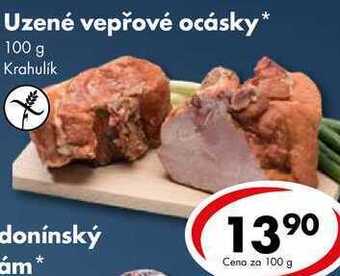 CBA Uzené vepřové ocásky, 100 g nabídka