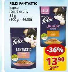 Flop Felix fantastic kapsa různé druhy 85 g nabídka