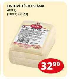Flop Listové těsto sláma 400 g nabídka