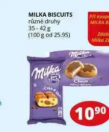 Flop Milka biscuits různé druhy 35-42 g nabídka