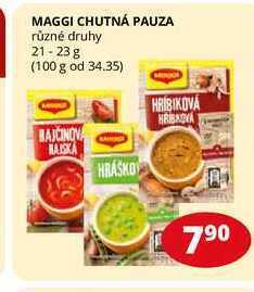 Flop Maggi chutná pauza různé druhy 21-23 g nabídka