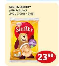 Flop Sedita seditky piškoty kulaté 240 g nabídka
