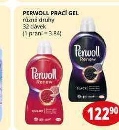 Flop Perwoll prací gel různé druhy 32 dávek nabídka