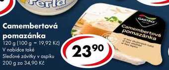 CBA Camembertová pomazánka, 120 g nabídka