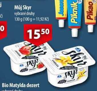CBA Můj skyr, 130 g nabídka