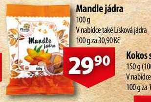CBA Mandle jádra, 100 g nabídka