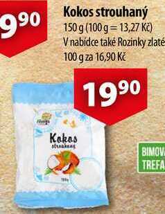 CBA Kokos strouhaný, 150 g nabídka
