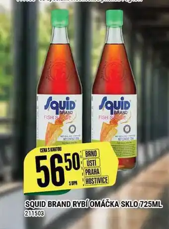 Squid brand rybí omáčka sklo 725ml 211503