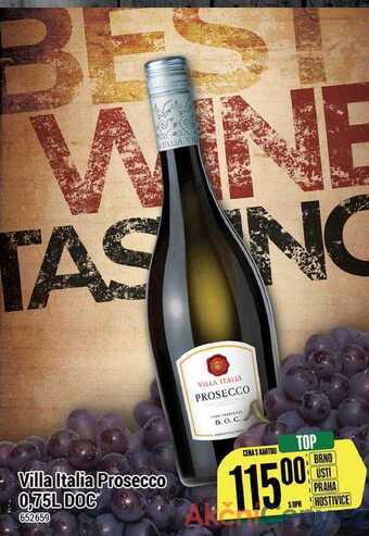 Tamda Foods Villa italia prosecco 0,75 l nabídka