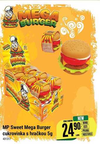 Tamda Foods Mp sweet mega burger cukrovinka s hračkou 5g nabídka