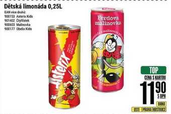 Tamda Foods Dětská limonáda 0,25 l nabídka