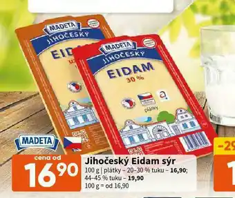 Terno Jihočeský eidam sýr 20-30% nabídka