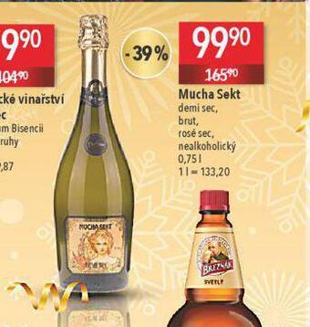 Globus Mucha sekt nabídka