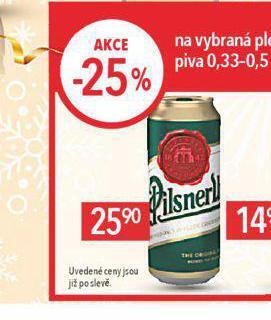 Globus Pivo pilsner urquell nabídka