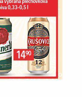 Globus Pivo krušovice 12 královský ležák nabídka