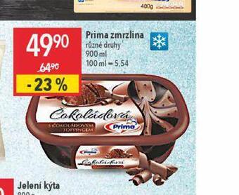 Globus Prima zmrzlina nabídka
