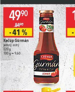 Globus Kečup gurmán nabídka