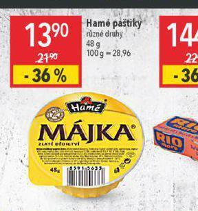 Globus Hamé paštiky nabídka