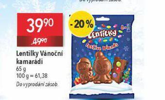 Globus Lentilky vánoční kamarádi nabídka