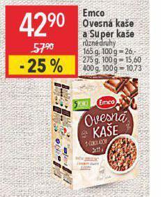 Globus Emco ovesná kaše nabídka