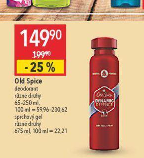 Globus Old spice deodorant nabídka