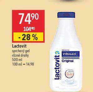 Globus Lactovit sprchový gel nabídka