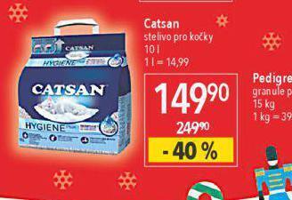 Globus Catsan stelivo pro kočky nabídka