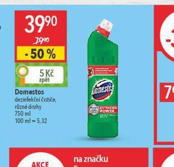 Globus Domestos dezinfekční čistič nabídka
