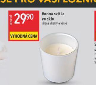 Globus Vonná svíčka ve skle nabídka
