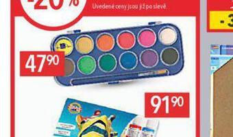 Globus Vodové barvy nabídka