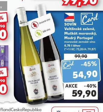 Kaufland Sovín modrý portugal nabídka