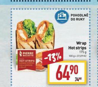 Billa Wrap hot strips nabídka