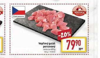 Billa Vepřový guláš porcovaný nabídka