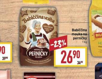 Billa Babiččina mouka na perníčky nabídka