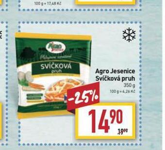 Billa Agro jesenice svíčková pruh nabídka