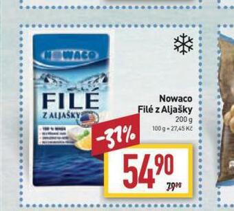 Billa Nowaco filé z aljašky nabídka