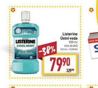 Billa Listerine ústní voda nabídka
