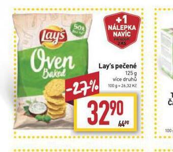 Billa Lay´s pečené nabídka