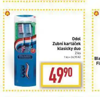 Billa Odol zubní kartáček duo nabídka