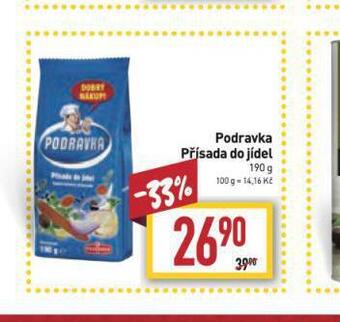 Billa Podravka přísada do jídel nabídka